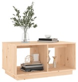 VidaXL Salontafel 80x50x40 cm massief grenenhout
