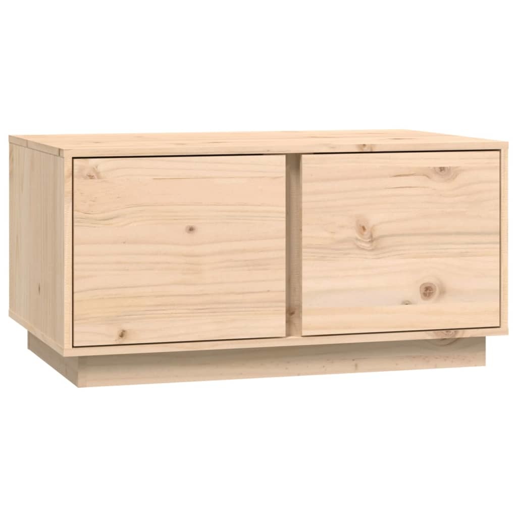 VidaXL Salontafel 80x50x40 cm massief grenenhout