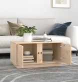 VidaXL Salontafel 80x50x40 cm massief grenenhout