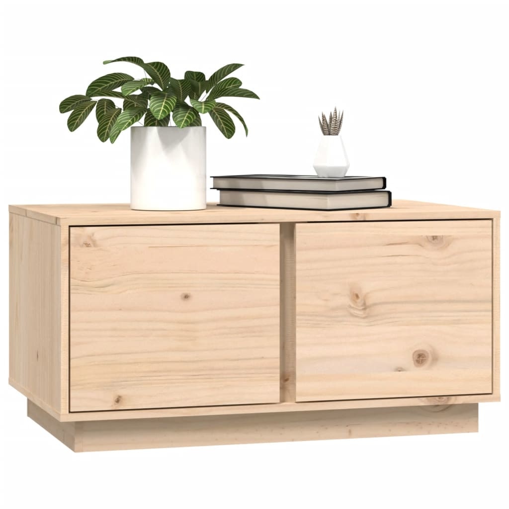 VidaXL Salontafel 80x50x40 cm massief grenenhout