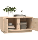 VidaXL Salontafel 80x50x40 cm massief grenenhout