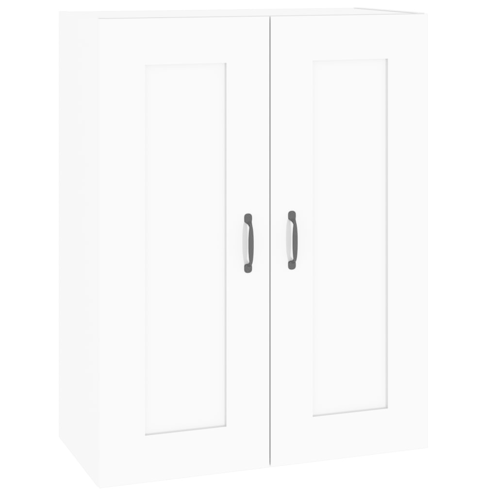 VidaXL Hangkast 69,5x32,5x90 cm hoogglans wit
