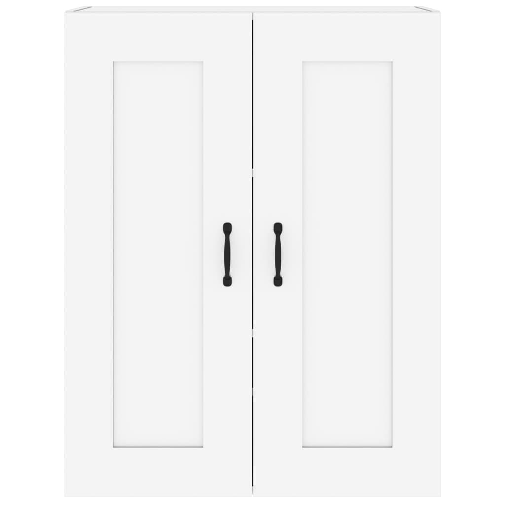 VidaXL Hangkast 69,5x32,5x90 cm hoogglans wit