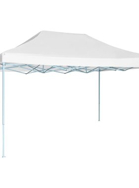 vidaXL Partytent inklapbaar 3x4,5 m wit