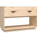 vidaXL Tv-meubel 90x40x60 cm massief grenenhout