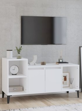 VidaXL Tv-meubel 100x35x55 cm bewerkt hout wit