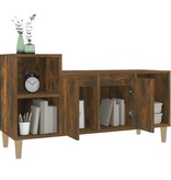 VidaXL Tv-meubel 100x35x55 cm bewerkt hout gerookt eikenkleurig
