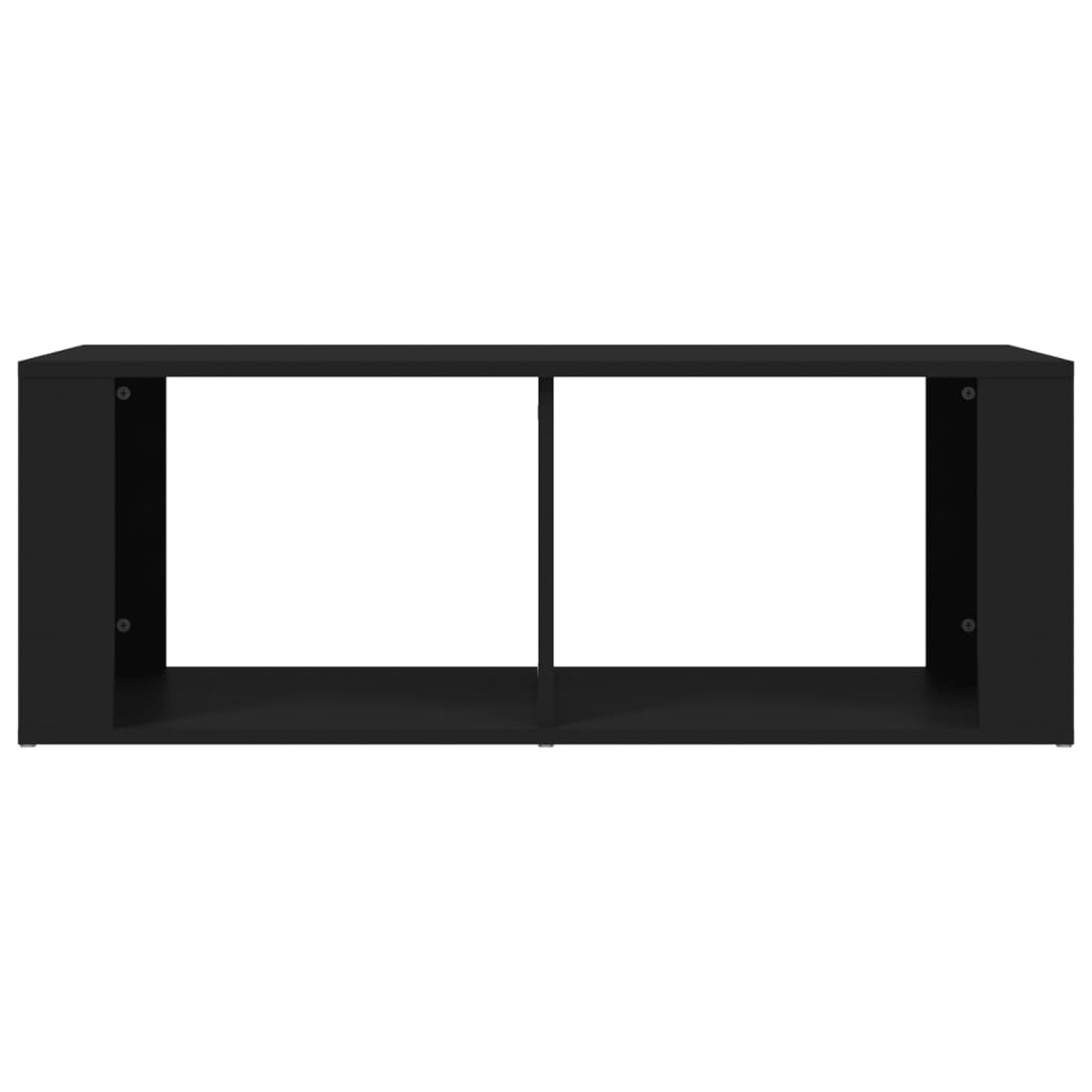 VidaXL Salontafel 100x50x36 cm bewerkt hout zwart