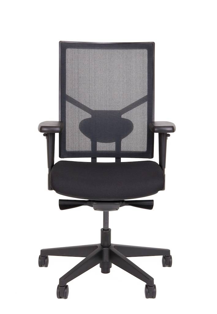 NPR-bureaustoel Zwart Wit