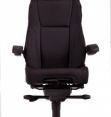 KantoormeubelenPlus 24-uurs bureaustoel A381, zwart stof