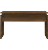 VidaXL Salontafel 68x50x38 cm bewerkt hout bruineikenkleurig