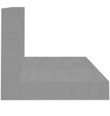 VidaXL Wandkasten 2 st 80x11x9 cm massief grenenhout grijs