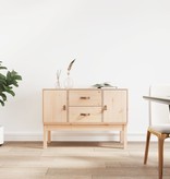 VidaXL Dressoir 110x40x78 cm massief grenenhout