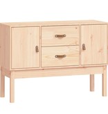 VidaXL Dressoir 110x40x78 cm massief grenenhout