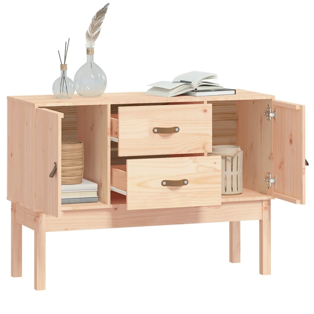 VidaXL Dressoir 110x40x78 cm massief grenenhout