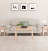 Tafeltjesset 3 st massief grenenhout