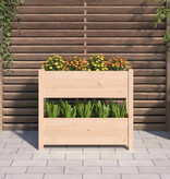 vidaXL Plantenbak 77x25x66 cm massief grenenhout