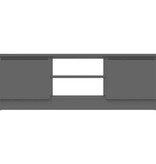 VidaXL Tv-meubel met deur 102x30x36 cm zwart