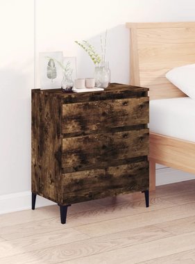 VidaXL Dressoir 60x35x70 cm bewerkt hout gerookt eikenkleurig