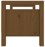 VidaXL Halbankje 80x40x43 cm massief grenenhout honingbruin