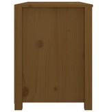 VidaXL Dressoir 100x40x54 cm massief grenenhout honingbruin