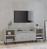 VidaXL Tv-meubel 160x35x55 cm bewerkt hout betongrijs