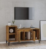 VidaXL Tv-meubel 100x35x55 cm bewerkt hout gerookt eikenkleurig