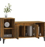 VidaXL Tv-meubel 100x35x55 cm bewerkt hout gerookt eikenkleurig