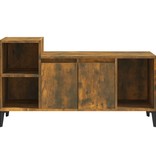 VidaXL Tv-meubel 100x35x55 cm bewerkt hout gerookt eikenkleurig