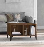 VidaXL Salontafel 60x50x36,5 cm bewerkt hout bruineikenkleurig