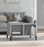 VidaXL Salontafel 60x50x36,5 cm bewerkt hout grijs