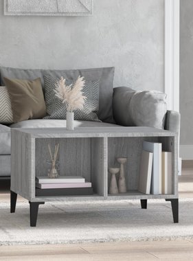 VidaXL Salontafel 60x50x36,5 cm bewerkt hout grijs