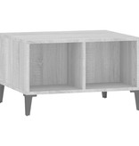 VidaXL Salontafel 60x50x36,5 cm bewerkt hout grijs