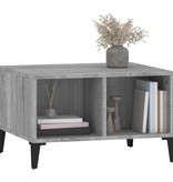 VidaXL Salontafel 60x50x36,5 cm bewerkt hout grijs