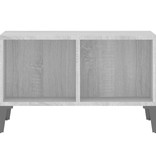 VidaXL Salontafel 60x50x36,5 cm bewerkt hout grijs