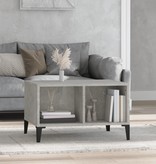 VidaXL Salontafel 60x50x36,5 cm bewerkt hout betongrijs