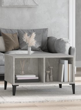 VidaXL Salontafel 60x50x36,5 cm bewerkt hout betongrijs