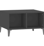 VidaXL Salontafel 60x50x36,5 cm bewerkt hout zwart