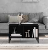 VidaXL Salontafel 60x50x36,5 cm bewerkt hout zwart