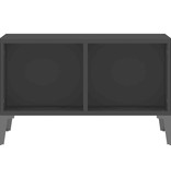 VidaXL Salontafel 60x50x36,5 cm bewerkt hout zwart