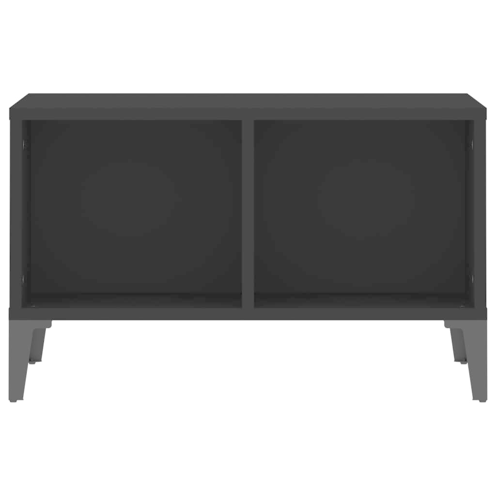 VidaXL Salontafel 60x50x36,5 cm bewerkt hout zwart