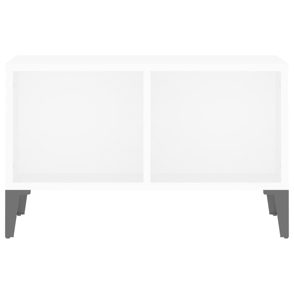 VidaXL Salontafel 60x50x36,5 cm bewerkt hout wit