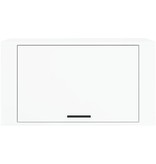 VidaXL Schoenenkast wandgemonteerd 70x35x38 cm bewerkt hout wit