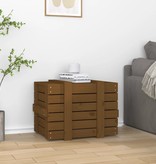 VidaXL Opbergbox 58x40,5x42 cm massief grenenhout honingbruin