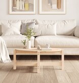 VidaXL Salontafel 87x48x35 cm massief grenenhout