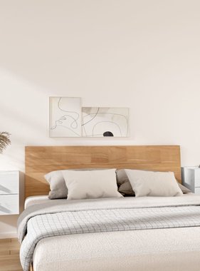 VidaXL Nachtkastjes 2 st wandgemonteerd 50x36x40 cm wit