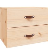 VidaXL Nachtkastje wandgemonteerd 50x36x40 cm