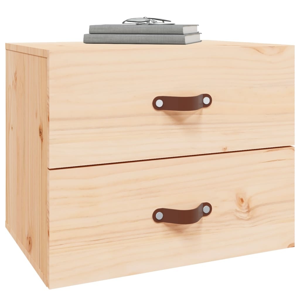 VidaXL Nachtkastje wandgemonteerd 50x36x40 cm