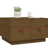 VidaXL Salontafel 60x53x35 cm massief grenenhout honingbruin