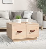 VidaXL Salontafel 60x53x35 cm massief grenenhout